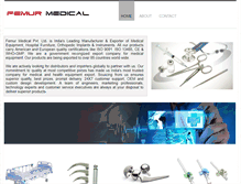 Tablet Screenshot of femurmedical.com